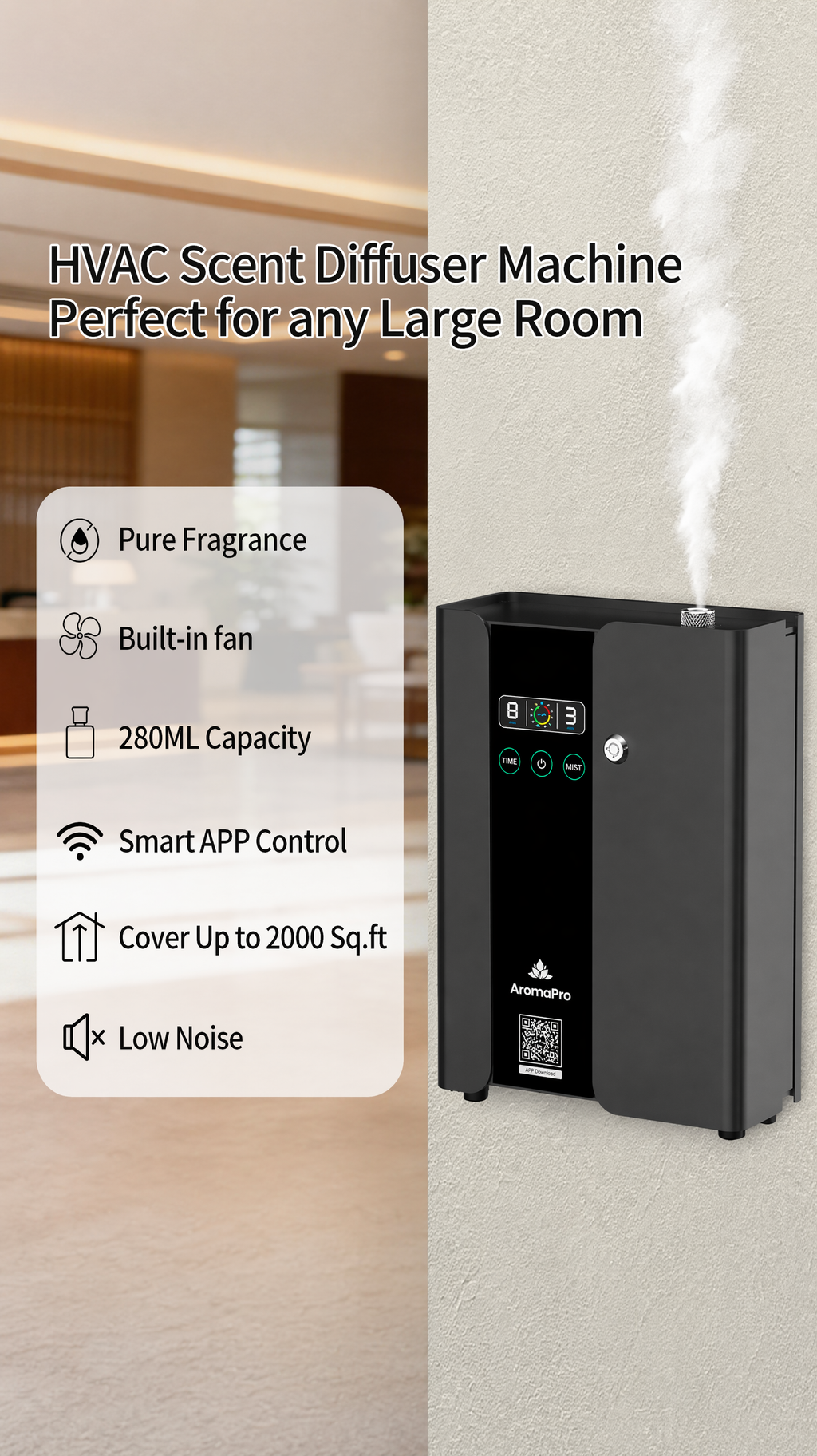 CoolScent DiffuserPro 2000 sqft