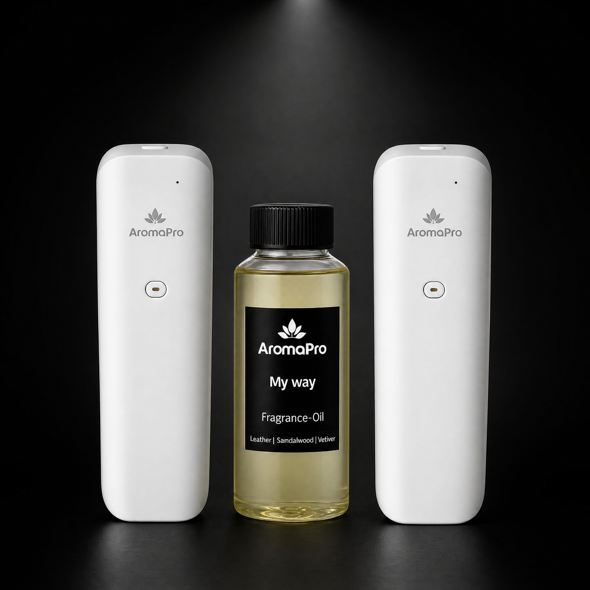 AromaPro Luxury Trio – Edición Limitada  2 Difusores + 500ml