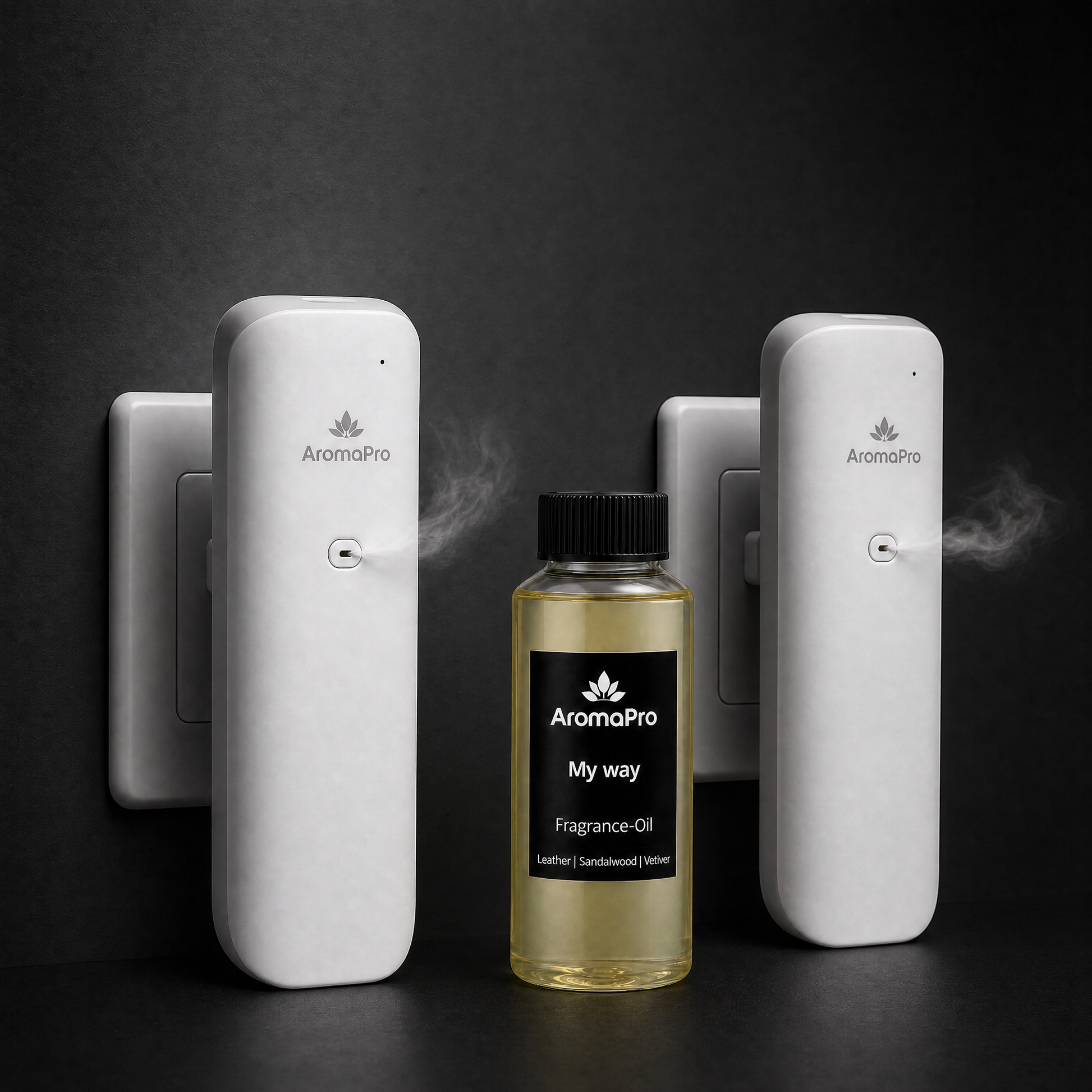 AromaPro Luxury Trio – Edición Limitada  2 Difusores + 500ml