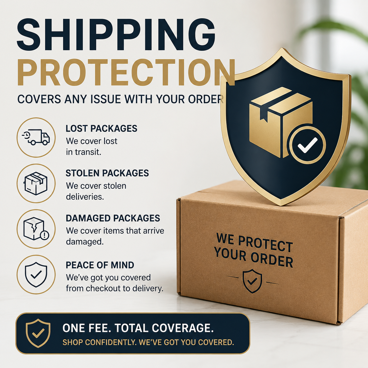 Full Shipping Covered